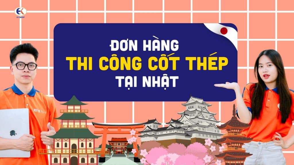đơn hàng thi công cốt thép tại nhật