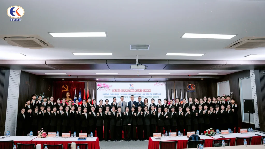 Lễ bế giảng và xuất cảnh chương trình TTS chất lượng cao làm việc tại Nhật Bản