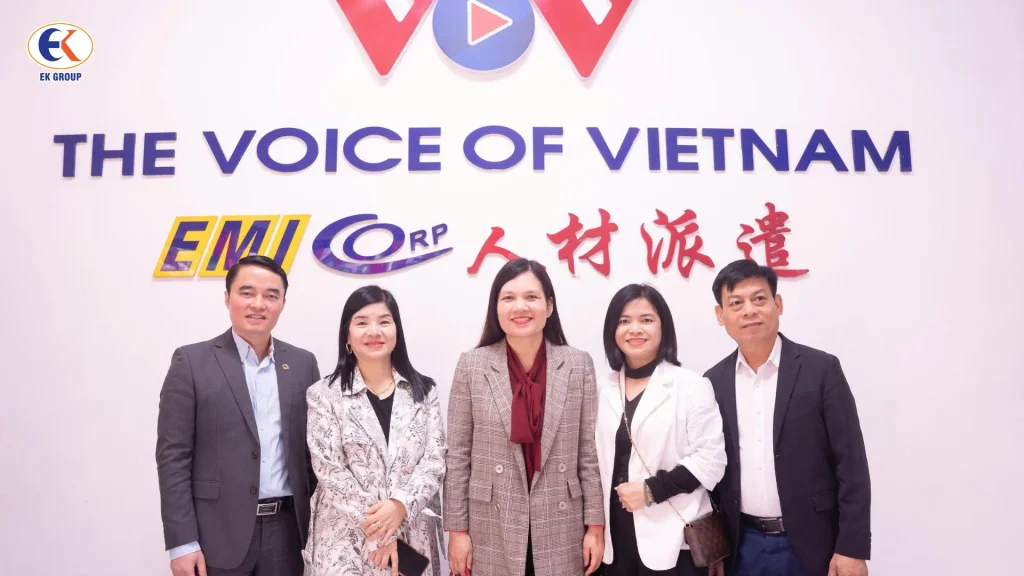 Công ty TNHH Hiền Diệp Korea tham quan và thị sát VOV