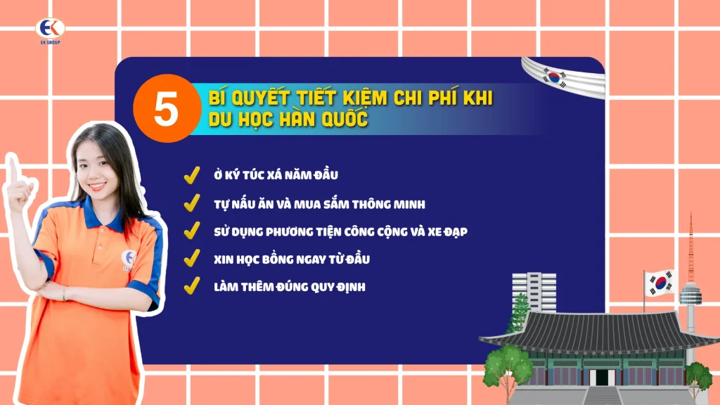 Du học Hàn Quốc cần bao nhiêu tiền 2026? Bảng chi phí chi tiết & cách tối ưu ngân sách