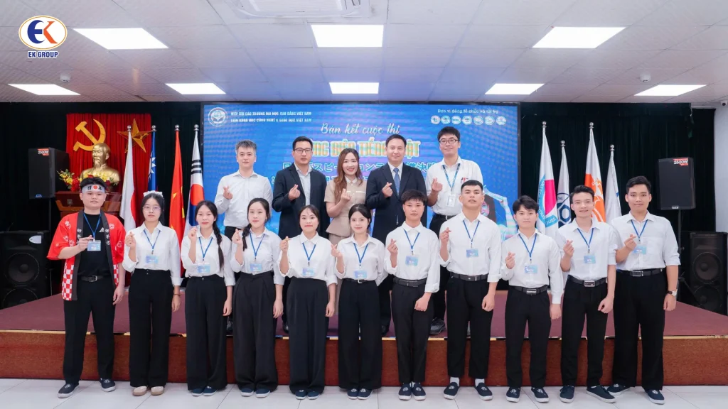 Vòng bán kết hùng biện tiếng Nhật tại EK GROUP khép lại với nhiều dấu ấn cảm xúc