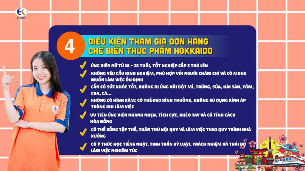 Năm 2026 có nên tham gia đơn hàng chế biến thực phẩm Hokkaido không?