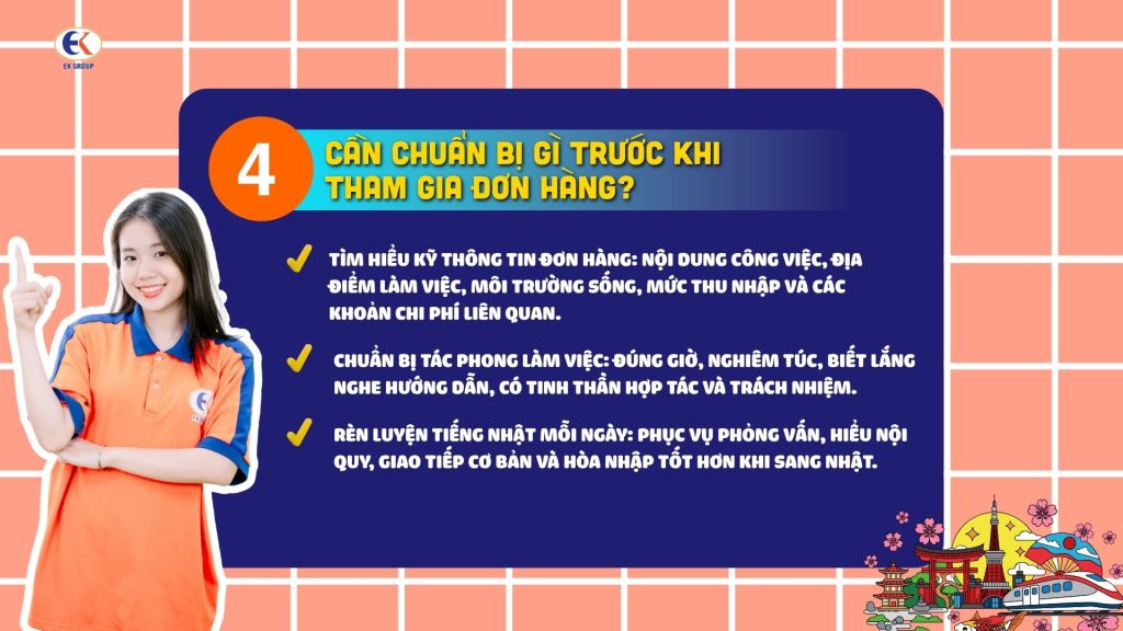 Cần chuẩn bị gì trước khi tham gia đơn hàng?