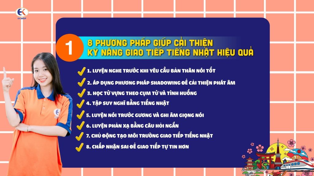 Rèn luyện kỹ năng giao tiếp tiếng Nhật hiệu quả