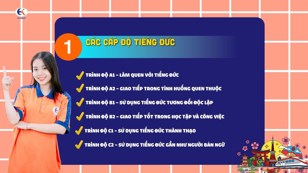 Các cấp độ tiếng Đức