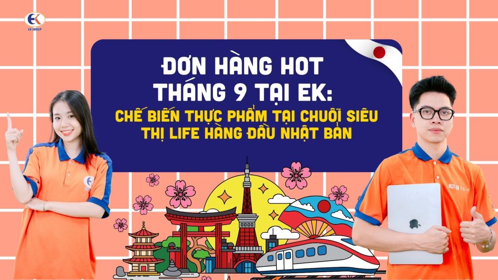 Chế biến thực phẩm tại chuỗi siêu thị LIFE hàng đầu Nhật Bản