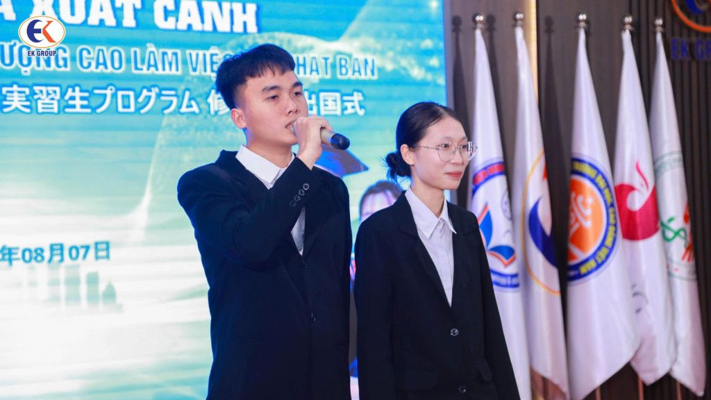 EK GROUP tổ chức Lễ Bế giảng và Xuất cảnh Thực tập sinh Chất lượng cao