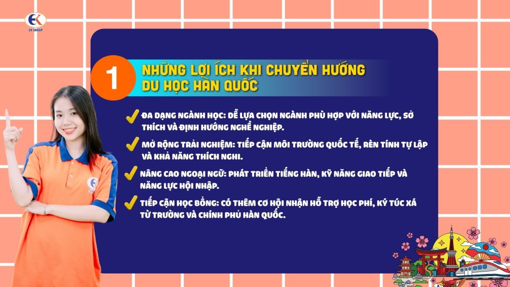 Trượt nguyện vọng đại học yêu thích có nên cân nhắc chuyển hướng du học Hàn Quốc?