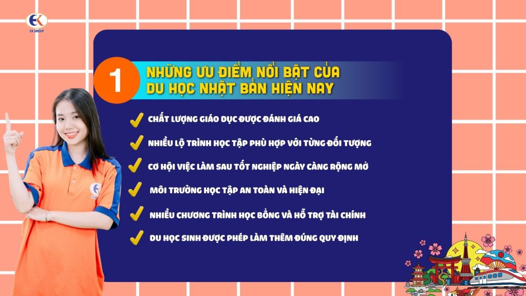 Những ưu điểm nổi bật của du học Nhật Bản hiện nay